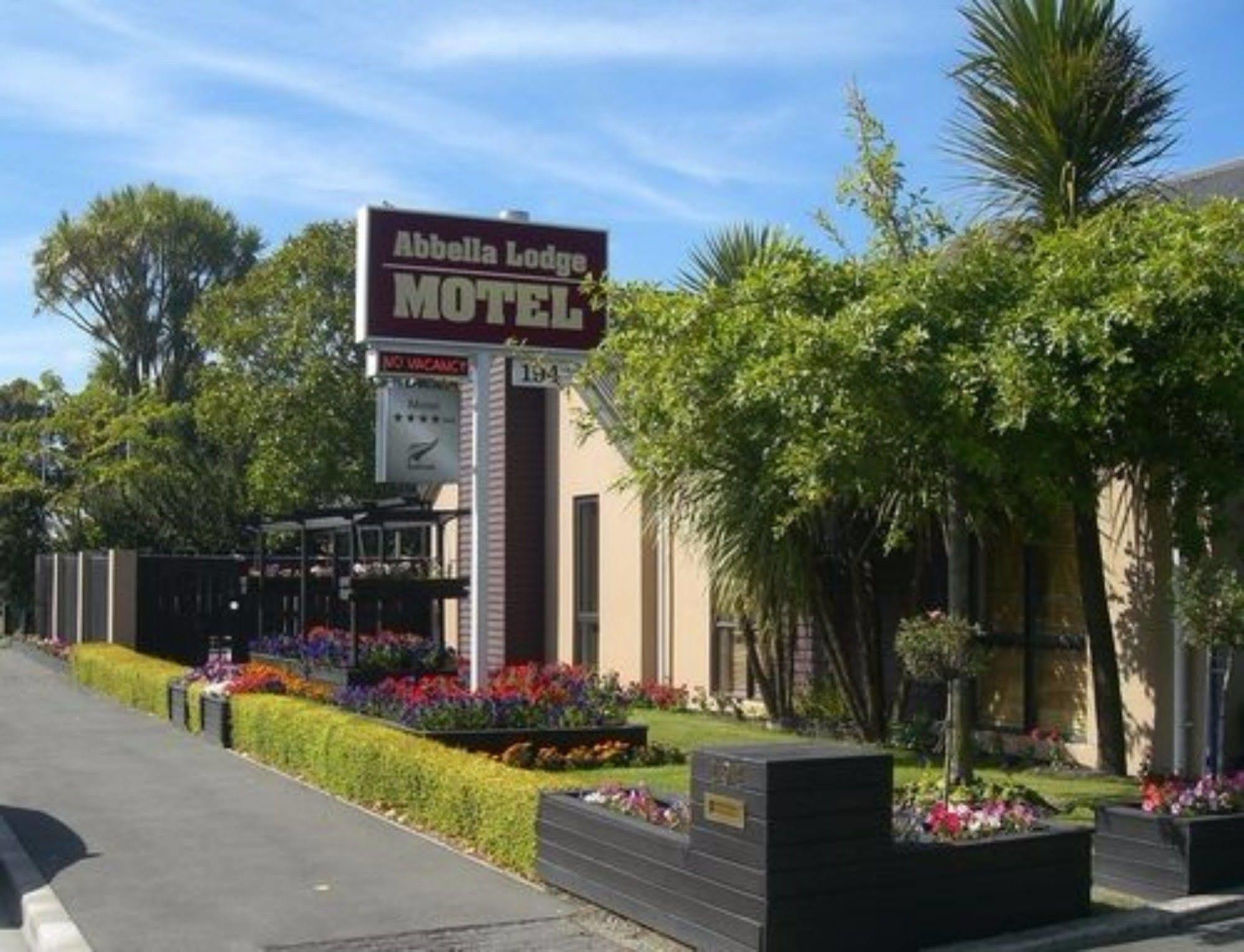 Abbella Lodge Motel Christchurch Exteriör bild